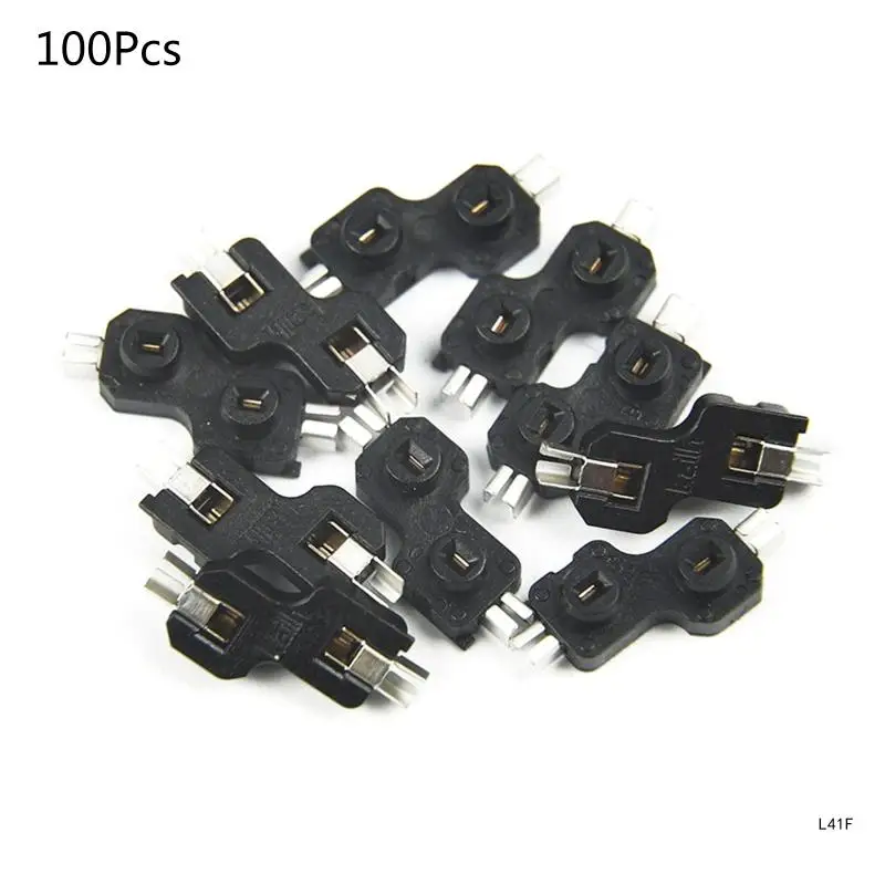 100Pieces Hot Swap Socket for Kailh Low 1350 Chocolate Switches PCB Socket Accessories for Mechanical Keyboard