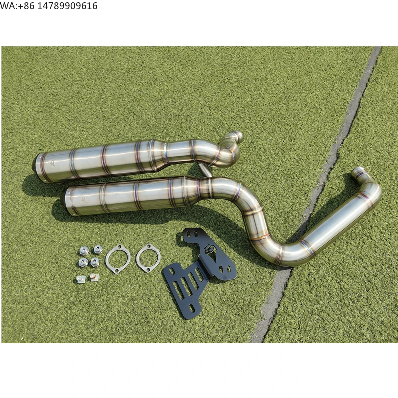 Customized Stainless Steel Motorcycle Exhaust Pipe Suitable for  Fat Boy Street Fighter Breakthrough Softtail Commander