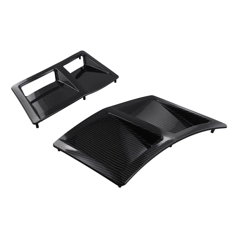 

Carbon Look Car Rear Side Vent Fender Intake Cover Fit For SUBARU WRX STI 4Th 2015-2021