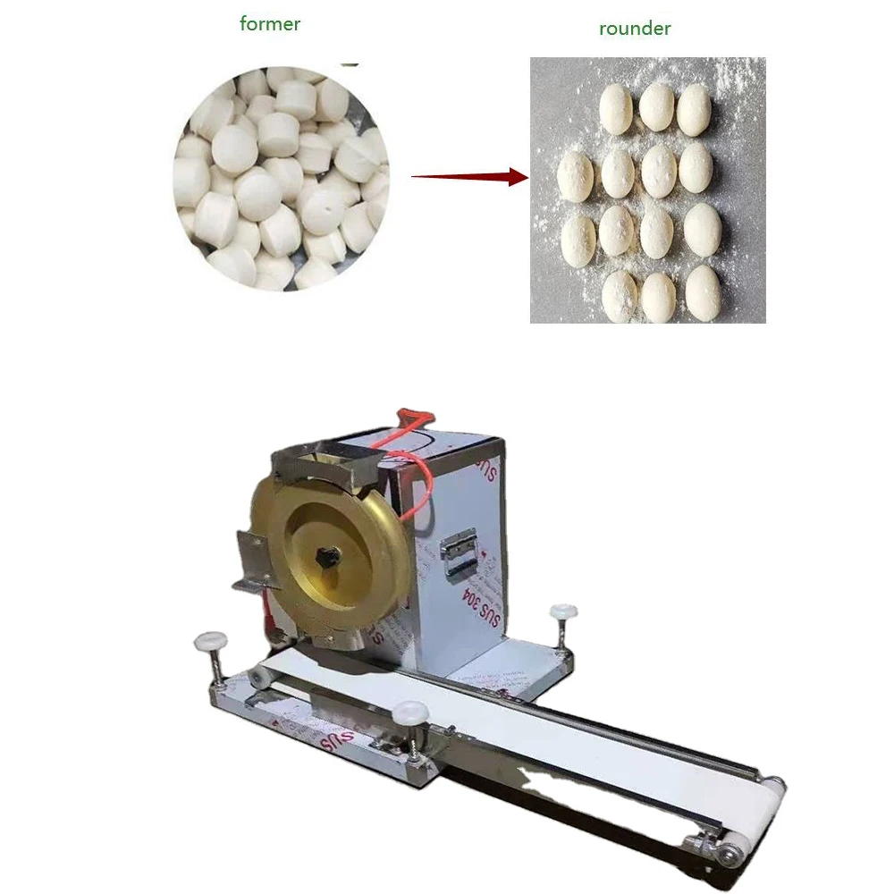 

Electric Dough Divider Rounder Dough Ball Making Machine Tortilla Pita Bread Roti Cookie Dough Cutting Machine