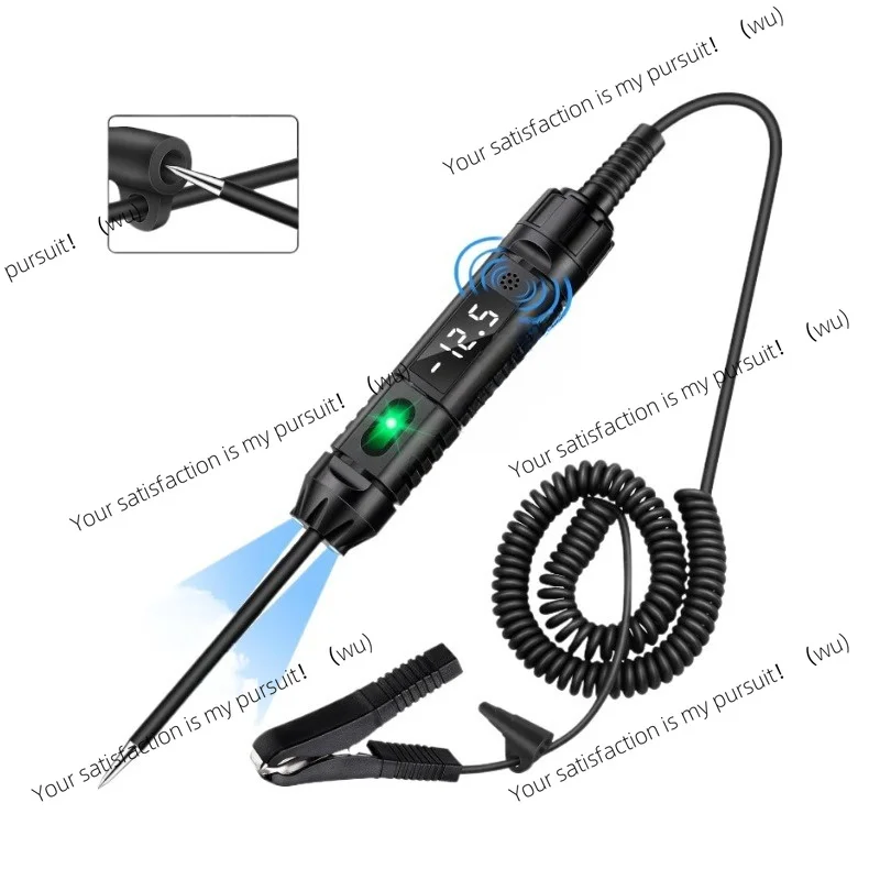 FOR Car Circuit Tester Polarity Indicator Test Light With Illumination Lamp Multi‑Functional Automotive Diagnostic Testing Tool