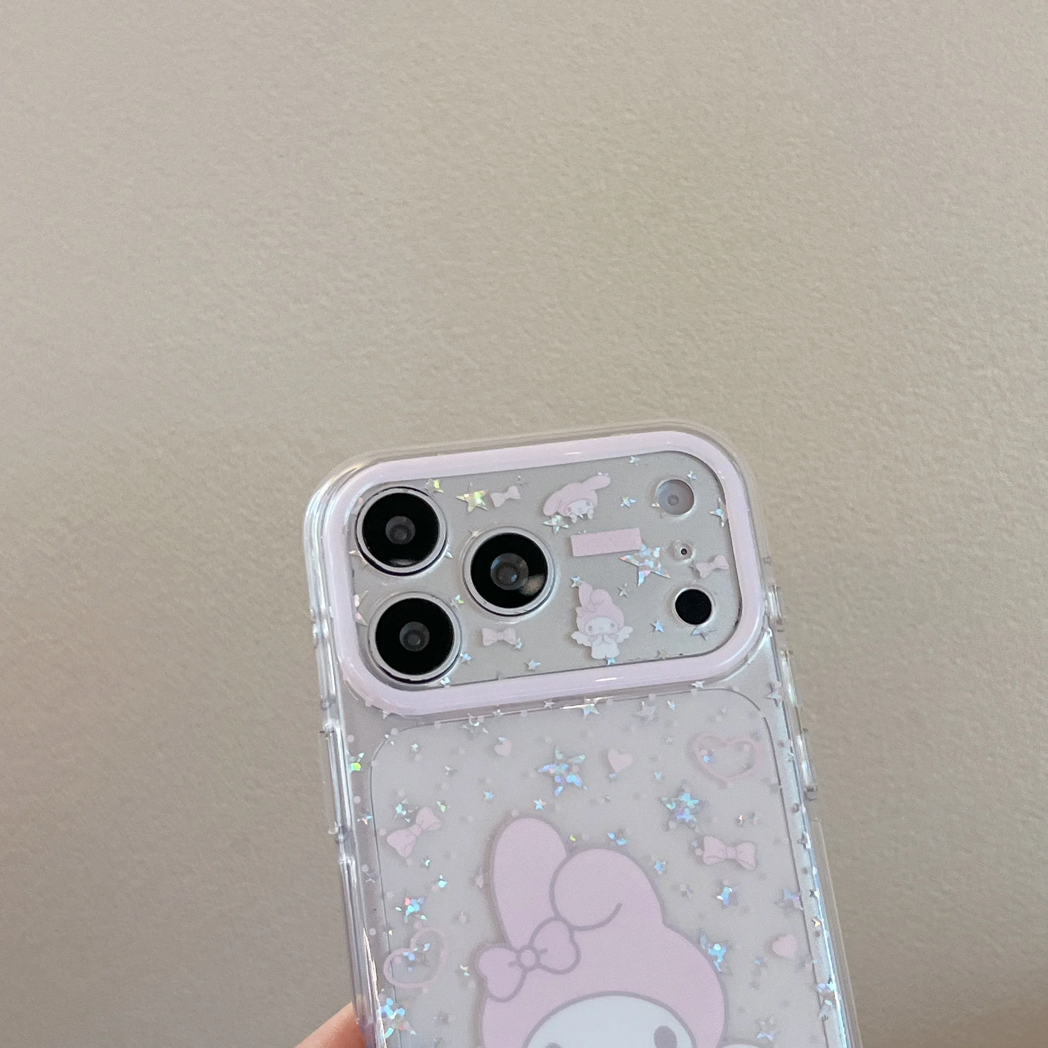 Cute Cartoon Y2K My Melody Mobile Phone Case for IPhone 17 Pro Max 17 Pro 16 Pro Max 17 16 15 Pro Max Phone Case view 5