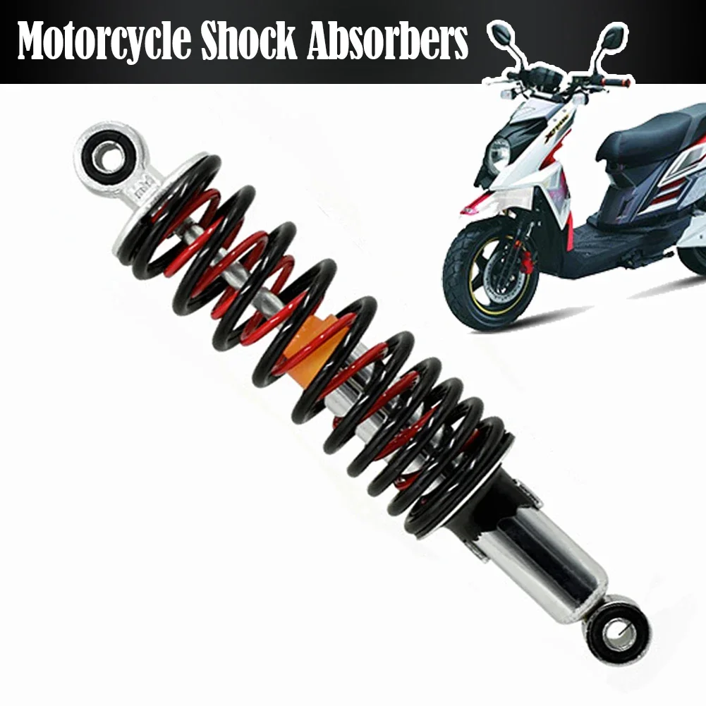 1PC Universal Motorcycle Rear Shock Absorbers High Performance Spring Rear Shocks 25/27/29/31cm For Scooter Electric Bicycle