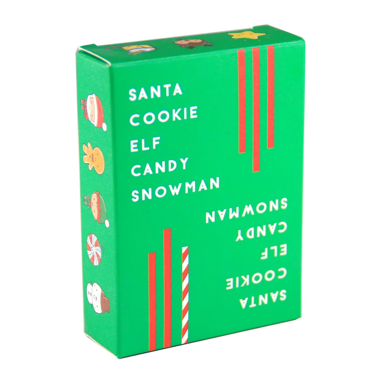 Santa Cookie Elf Candy Snowman Card Game Holiday Party Card Game Great Stocking Stuffer Fun Family Game