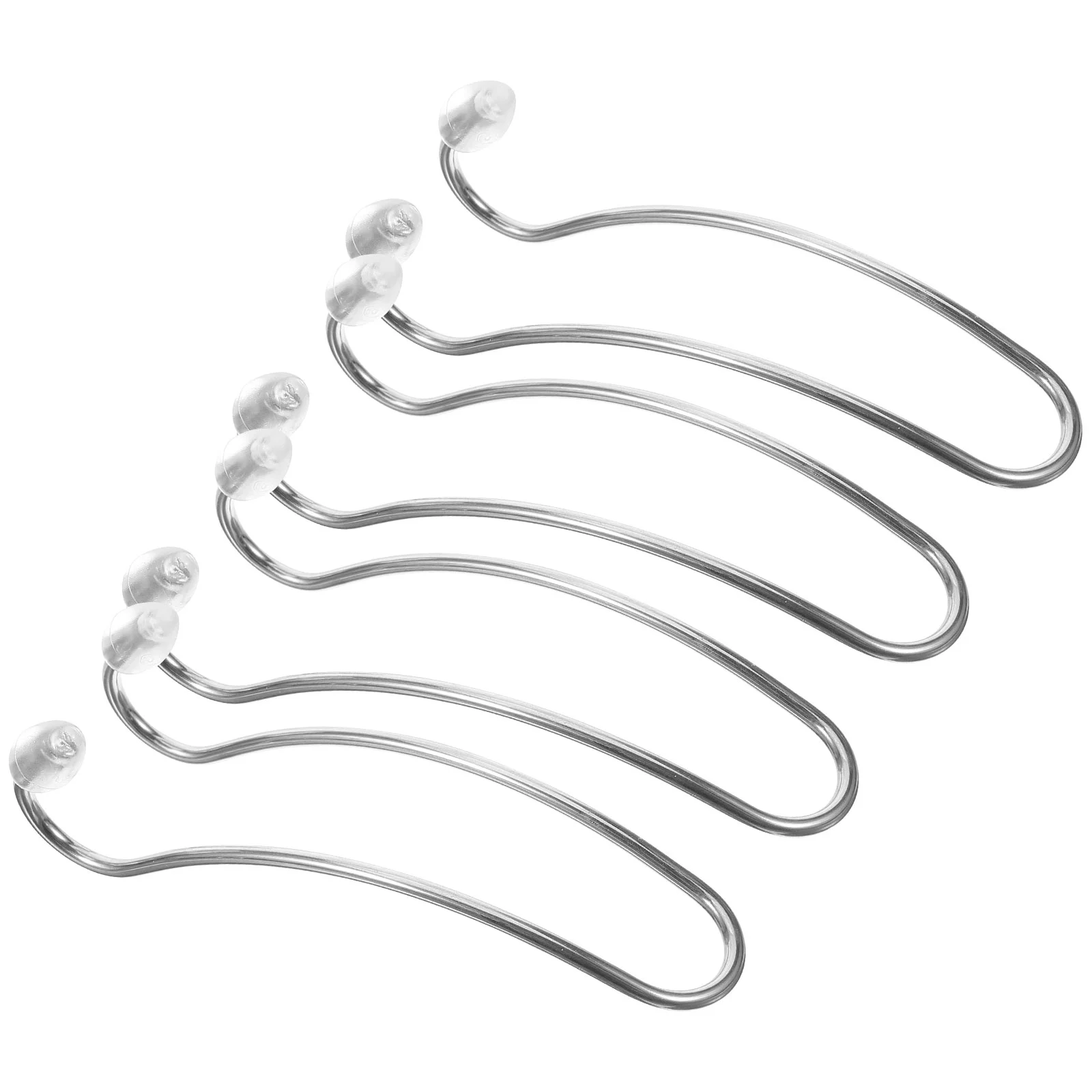 

4 Pcs Car Hook Purse Headrest Hooks for Cars Handbag Organizers Storage up Seat Stainless Steel Shopping