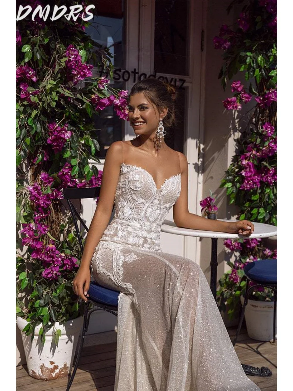 Charming Strapless Wedding Dress 2026 Elegant Bridal Gown with Detachable Skirt Charming Mermaid Floor-length Gown Customized