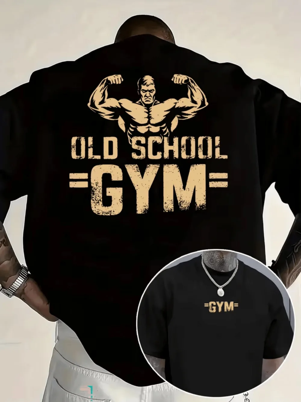 Retro Gym3D Print Sports Breatha Quick-dry Men's Plus-sizeT-shirt Outdoor Street Casual Fashion Harajuku Parent-child Clothing