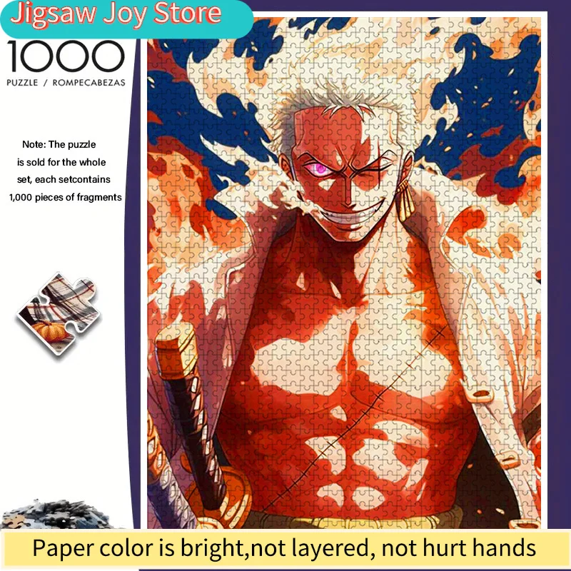 

Пазл-головоломка Come Together, 1 шт. - Яркий дизайн с персонажами аниме, прочный бескаркасный картон, уровень сложности для новичков, незаменимая вещь.