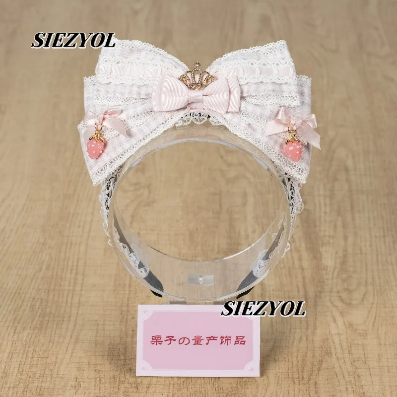 serre-tete-a-grand-nœud-a-carreaux-pour-fille-style-japonais-lolita-polyvalent-kawaii-accessoires-de-coiffure