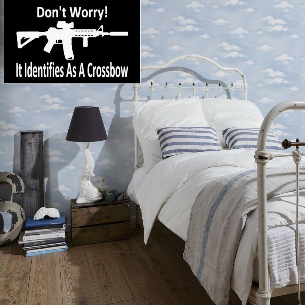 CUSTOM DON'T WORRY BANNER FOR 150x90cm New HISTORY MUSIC IT'S IDENTIFIES AS A CROSSBOW Flag