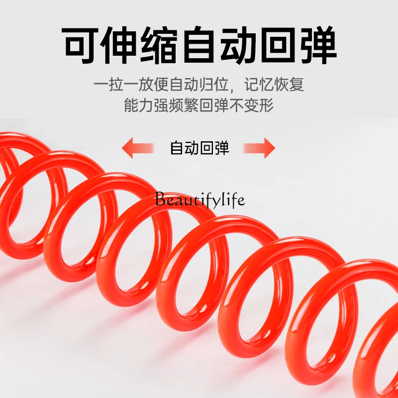 05Pneumatic spring tube Air compressor Tool hose sander Air duct with connector