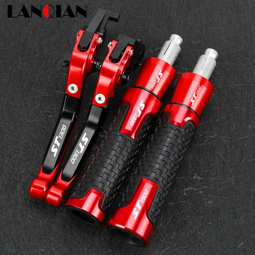 

Motorcycle For Honda ST1300 Accessories ST 1300 2008-2012 Brake Clutch Levers Handlebar Handle Grips Ends Slider Accessories