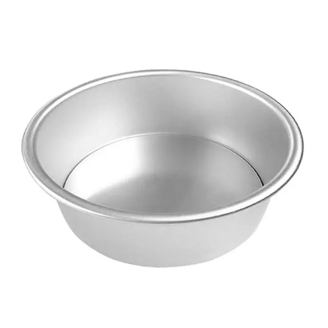 1PC 2/4/6/10 Inch Baking Cake Mold Tin Round Cake Pan Aluminum Alloy Cake Baking Tool Baking Mould Pan Bakeware Tool