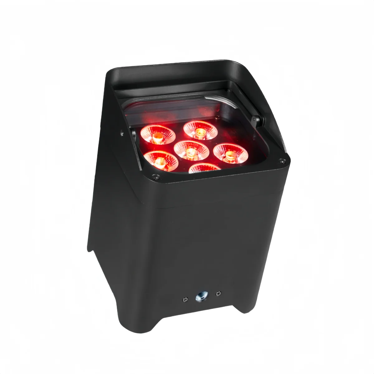 

Battery Powered LED Par Lights Flightcase 6x18W RGBWA UV 6in1 Wifi Remote Phone APP&Wireless Controller Wedding Uplight DJ