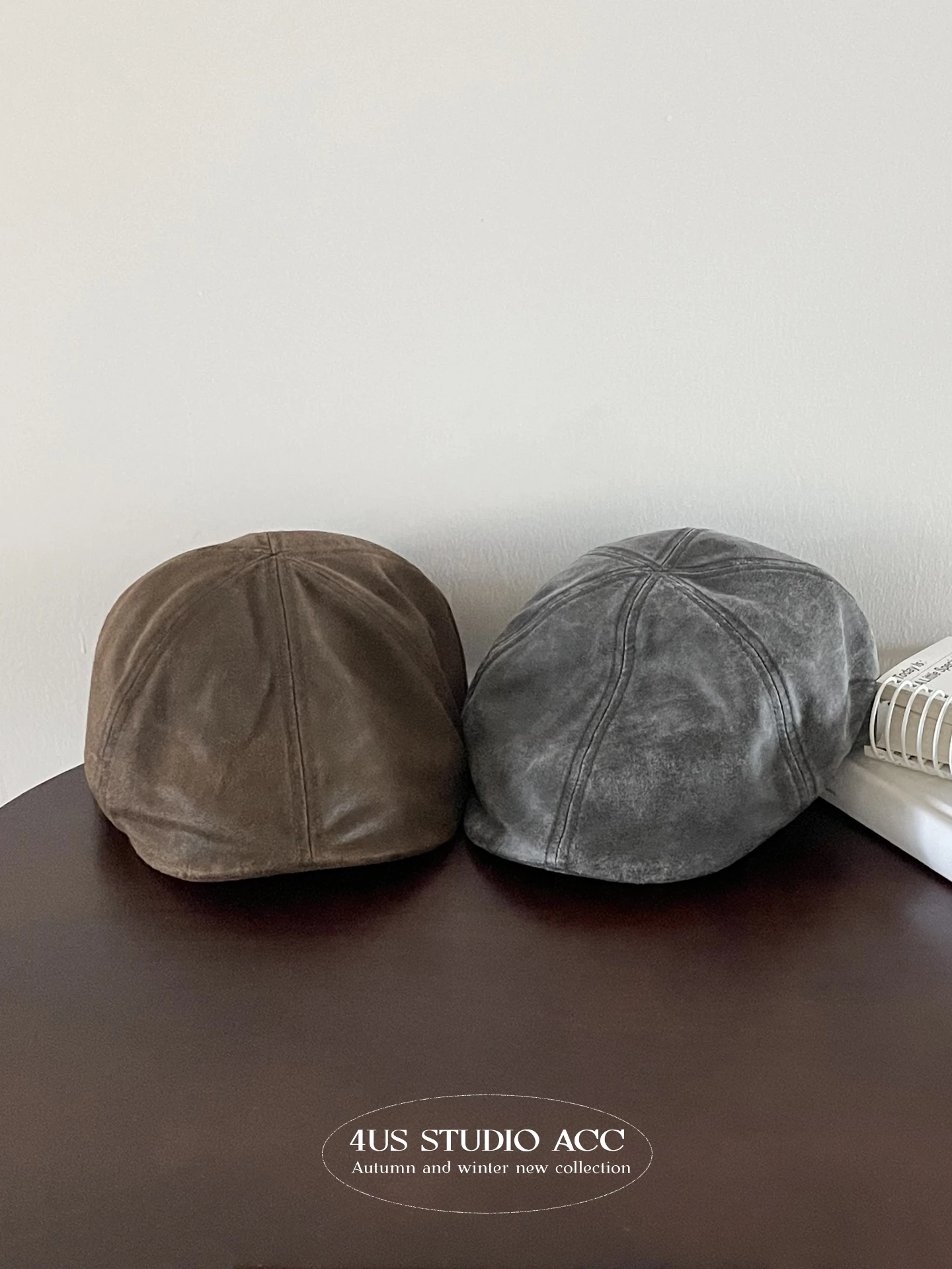 

Vintage Forward Hat for Women, Face Slimming Artist Hat, Newsboy Cap, Trendy