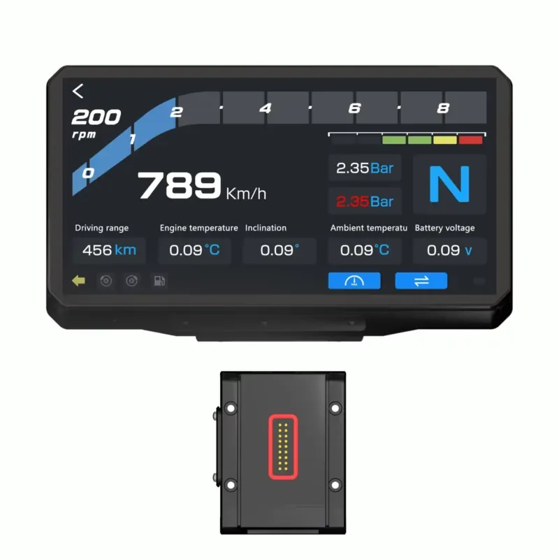 AlienRider M2- for Motorrad, 6.2 Wireless CarPlay & Android Auto Smart Riding Display System