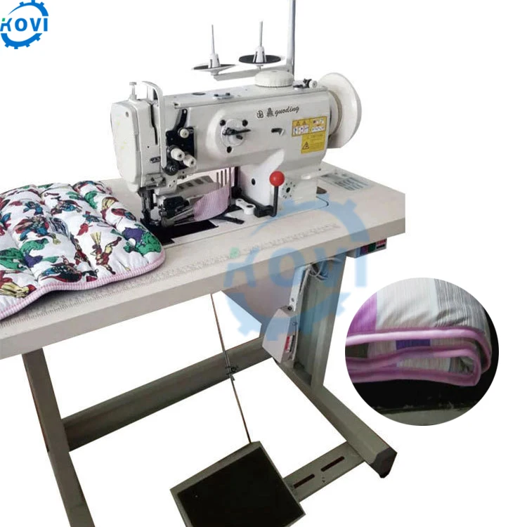 comforter packing carpet edge banding machine mattress tape edge trimming sewing machine