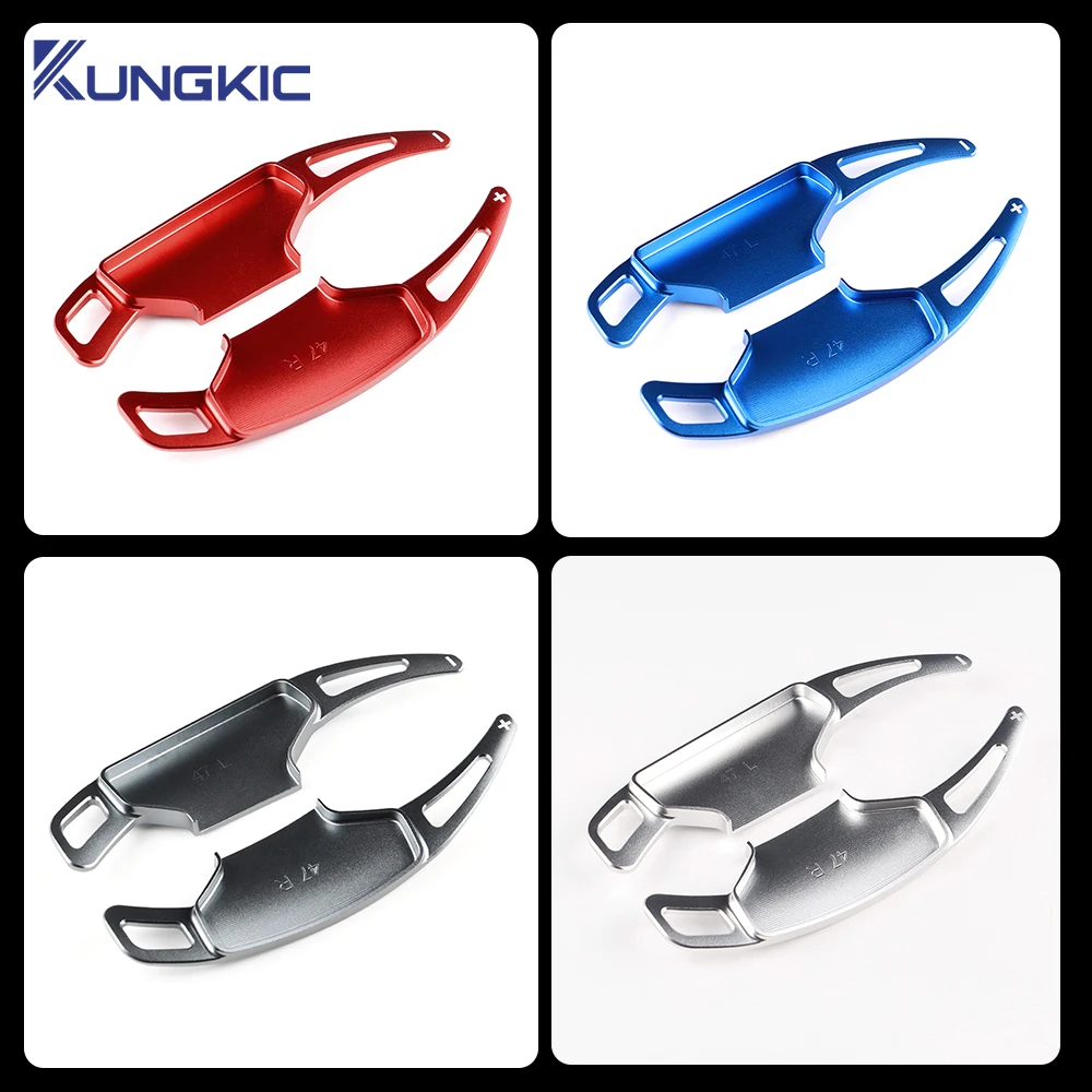 

For Ford Mustang 2024 2025 Car Steering Wheel Shift Paddle Gear Paddles DSG Extension Aluminum Alloy Interior Accessories