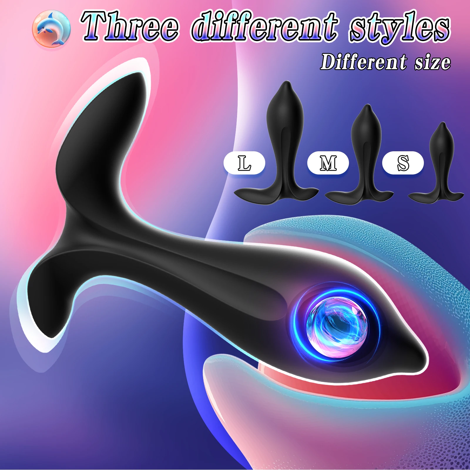 سيليكون 3-حجم الكرة المكونات الشرج ملابس خارجية الشرج توسع G بقعة تحفيز المهبل البروستاتا تدليك الجنس لعب للرجل المرأة مثلي الجنس