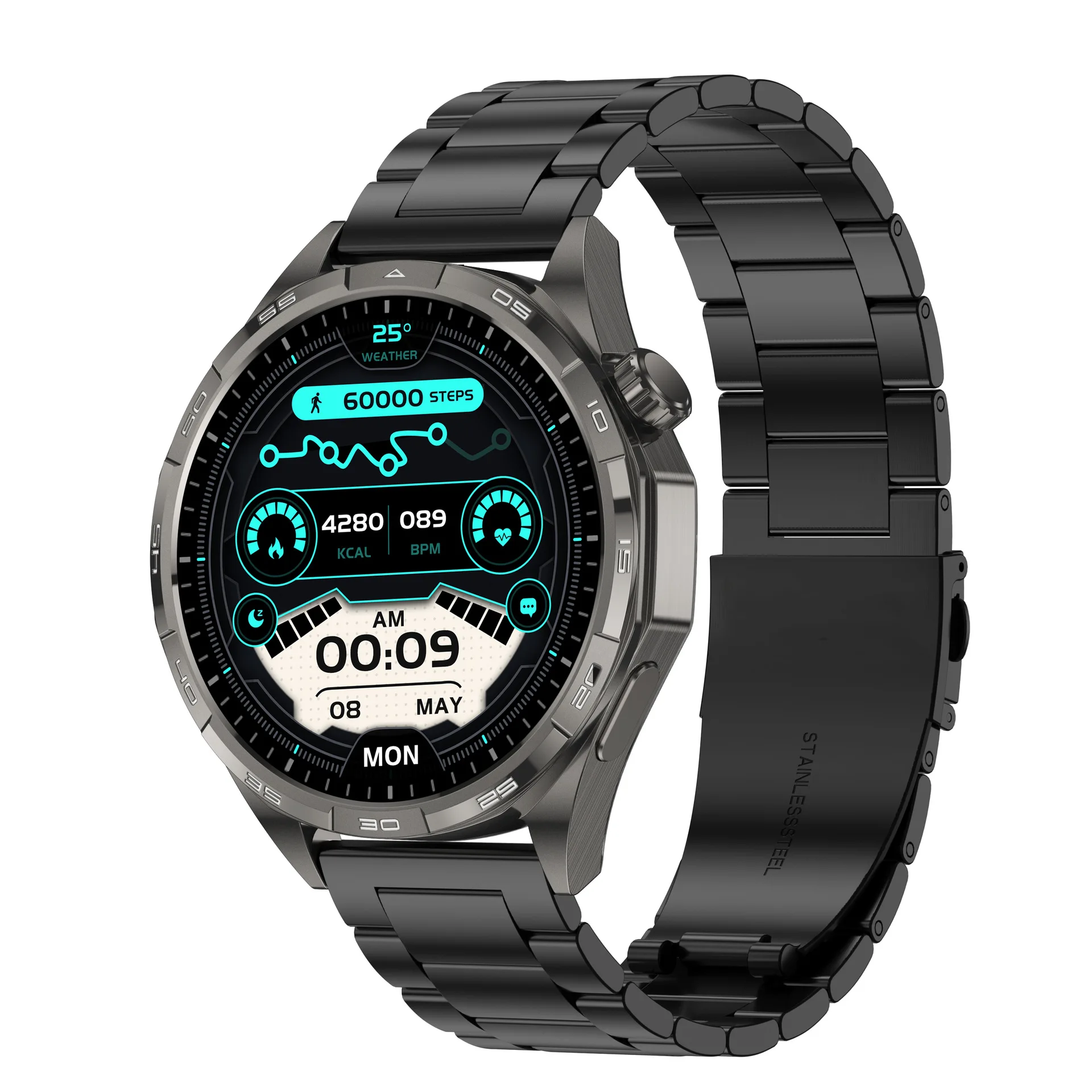 

Смарт-часы Watch6pro с HD IPS-экраном 1,5 дюйма, GPS-трекингом, подсветкой, Bluetooth-звонками, измерением высоты и давления, динамическим островным режимом, мониторингом здоровья