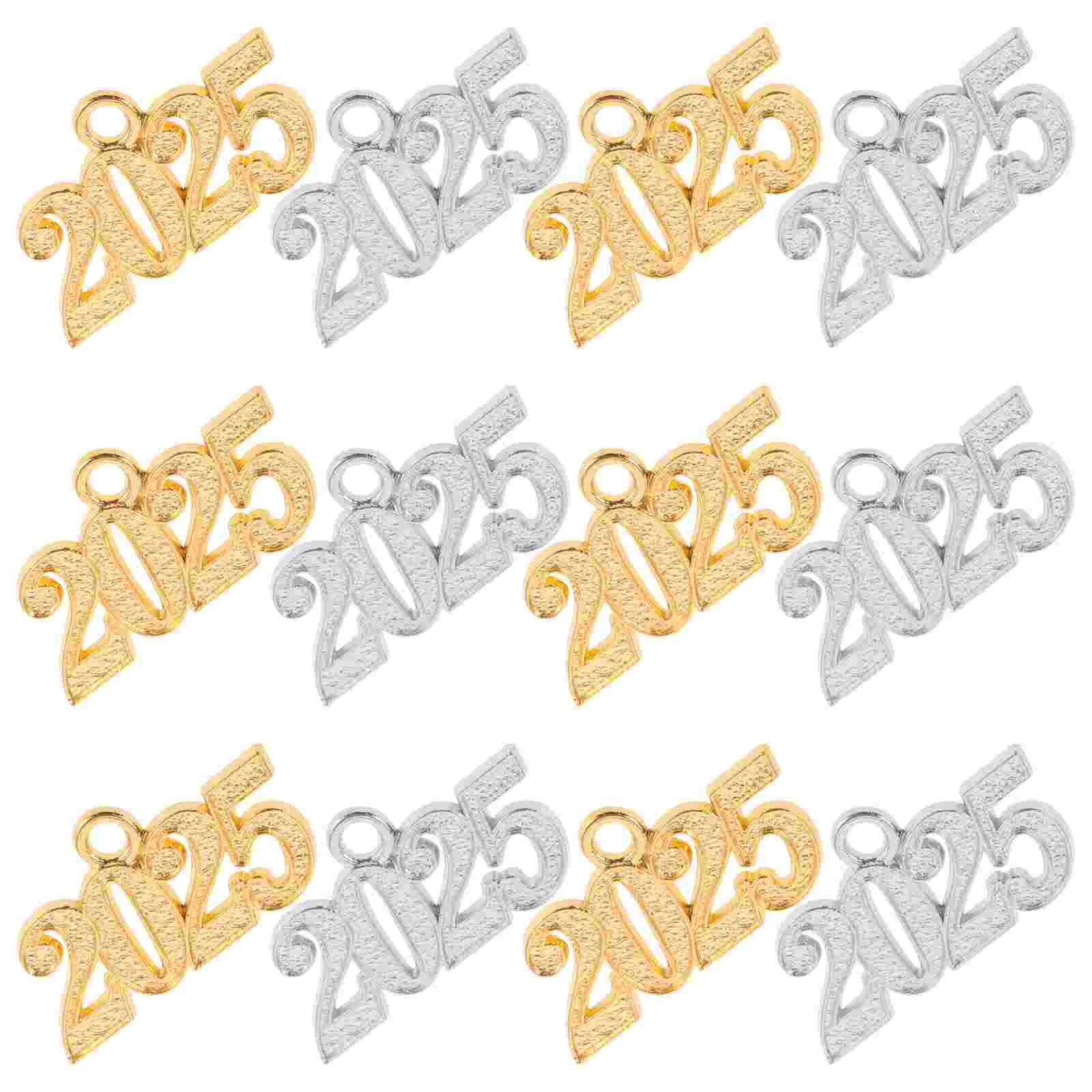 

12 Pcs 2025 Pendant Locket Choker Necklaces DIY Making Charms for Crafts Jewelry Alloy
