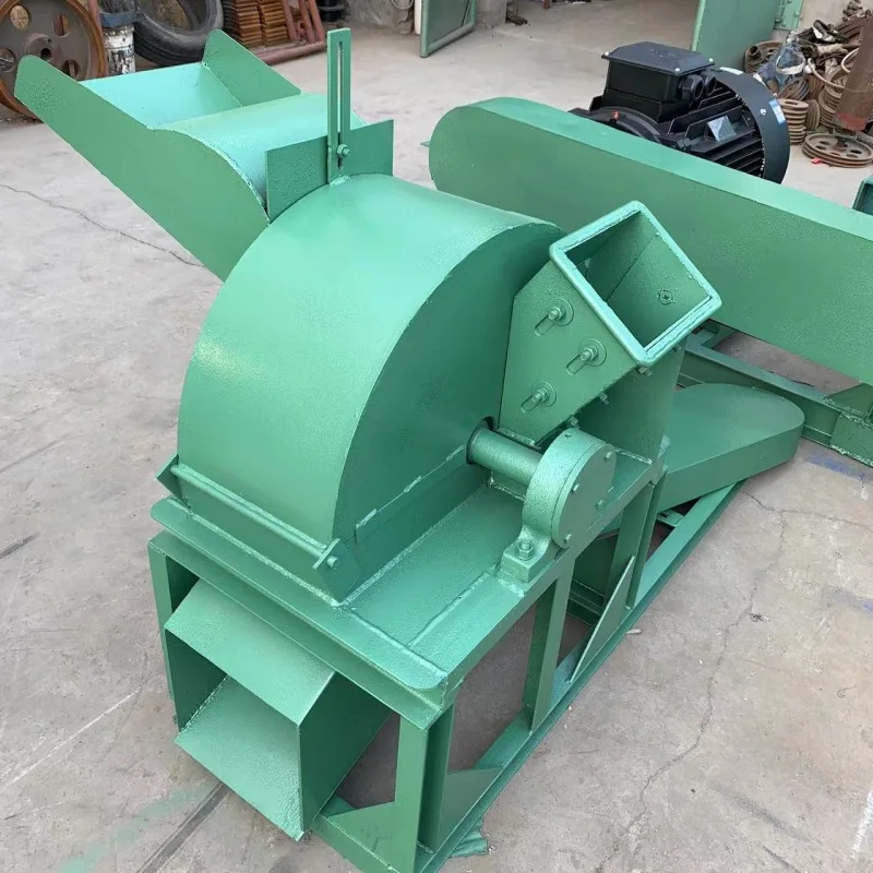 

600 Model Wood Crusher for Orchard Branches & Dry/Wet Wood Sawdust Scrap, Sea Shipping Customized
