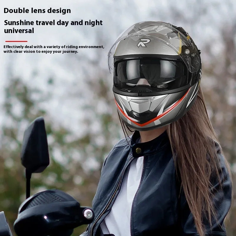 Ryzen DOT ECE Certification Motorcycle Helmet Flip Up Men Women Capacete Racing Casco Moto Off-Road Sunscreen For BMW For Honda