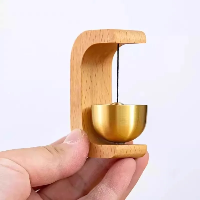 Magnetic Wooden Doorbell Entry Chime Door Entry Reminder Bell