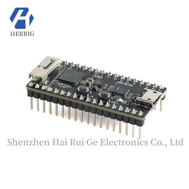 The ESP32-PICO-KIT-1 is an entry-level development board module equipped with the ESP32-PICO-V3 SoC chip.