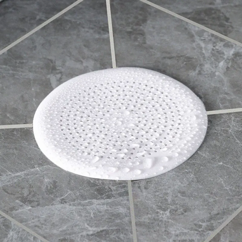 Shower Floor Drain Hair Stopper Catcher Kitchen Sink Plug Anti-blocking Bathtub Strainer Sewer Outfall Filter Bathroom Supplies