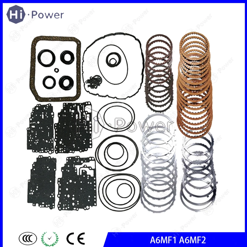 

A6MF1 A6MF2 Ремкомплект главного уплотнения сцепления автоматической коробки передач Фрикционная стальная пластина для kia Hyundai Комплект для капитального ремонта диска коробки передач автомобиля