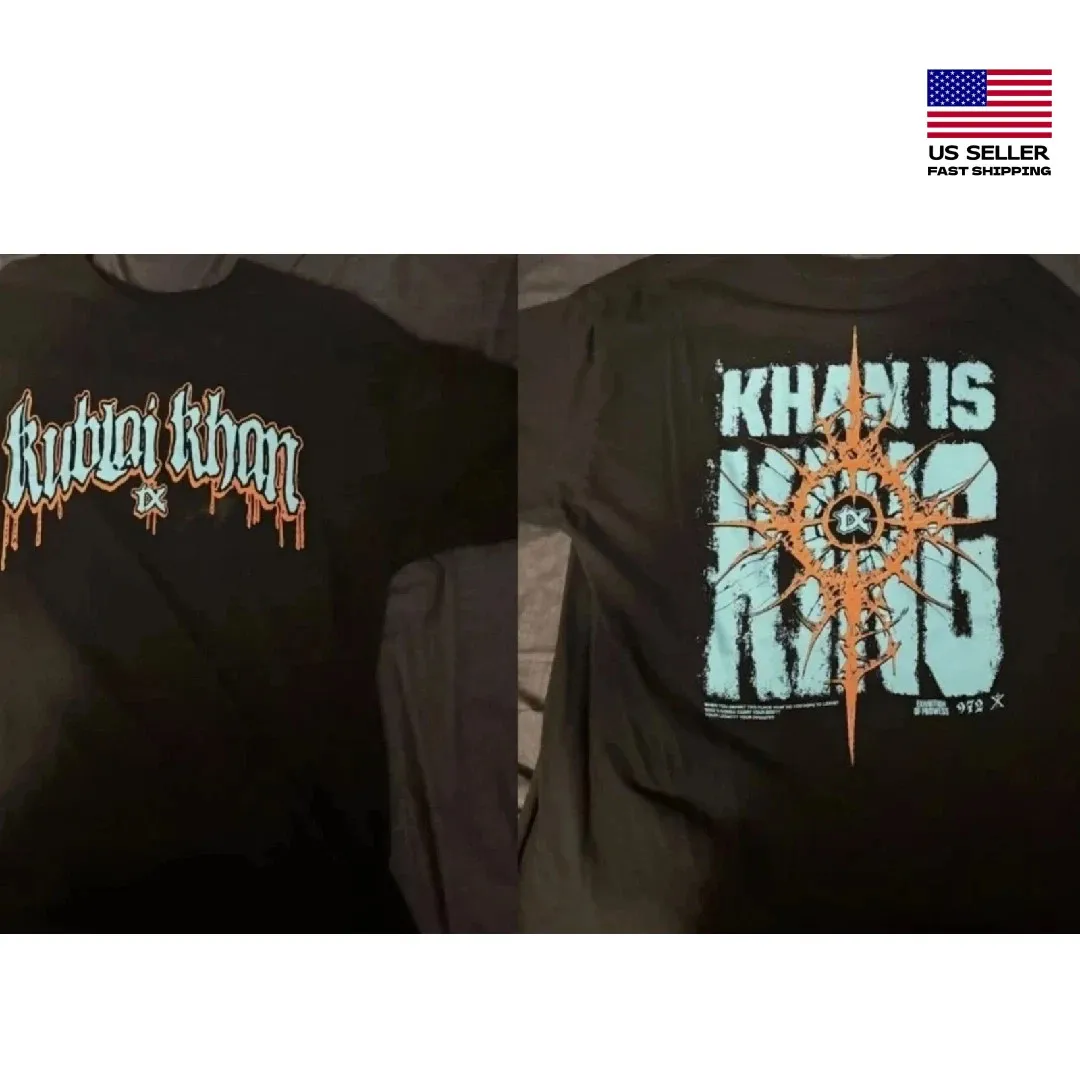 Kublai Khan TX Band Khan is KingTour FULL SIZE S-5XL T-SHIRT