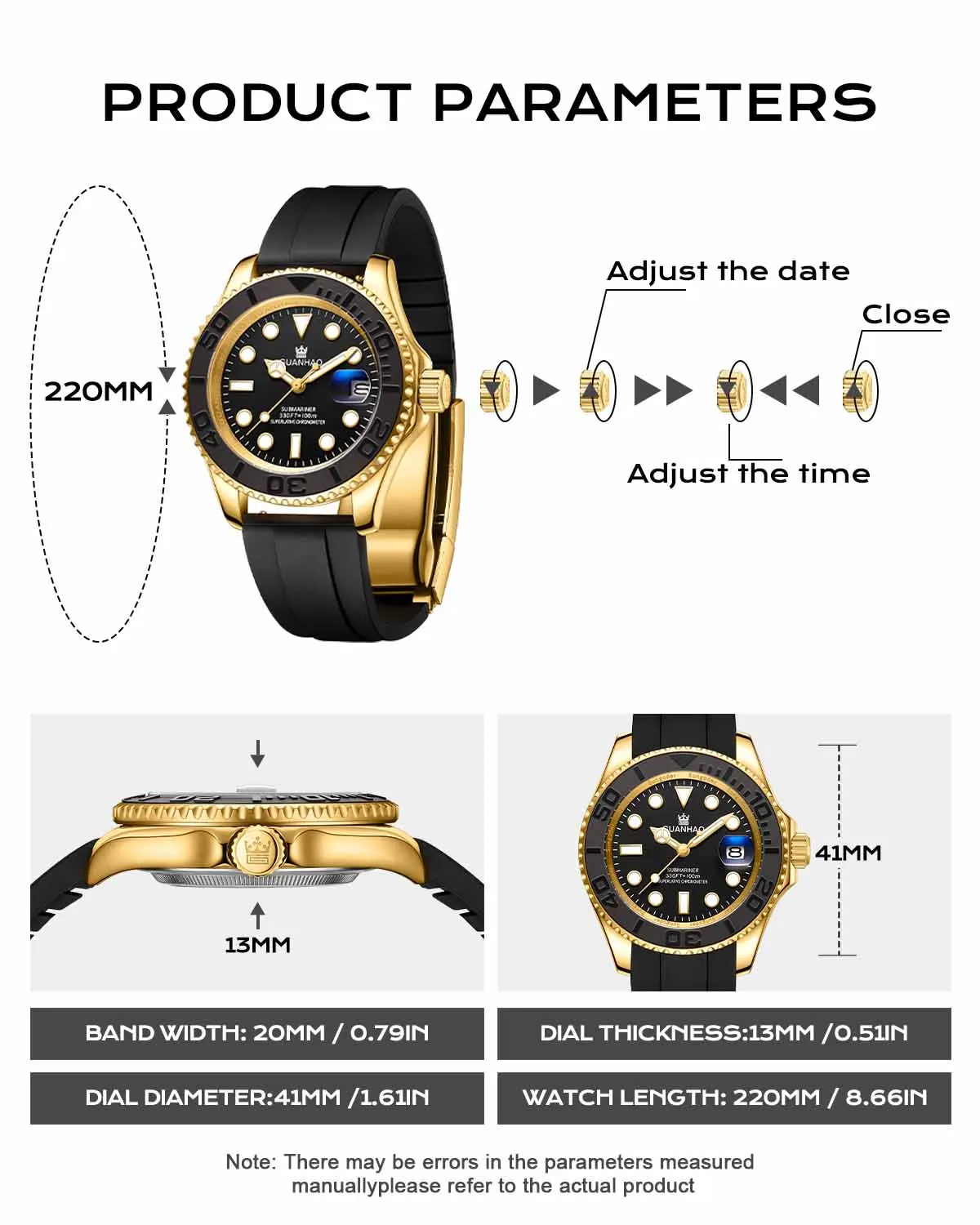 Men\'s Automatic Mechanical Diving Watch,Luminous Dial,100M Waterproof,Luxury Fashion Business Casual Sport Genuine Watches