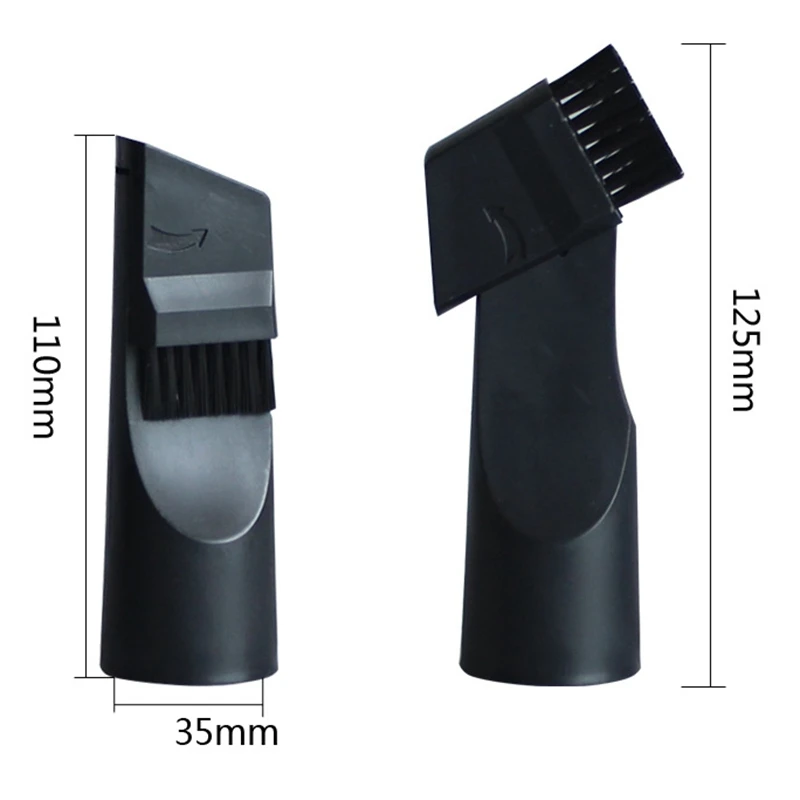 평면 흡입 브러시 헤드, 깍지 범용 청소 브러시, 모서리 먼지 청소 도구, 진공 청소기 부착 부품, 35mm