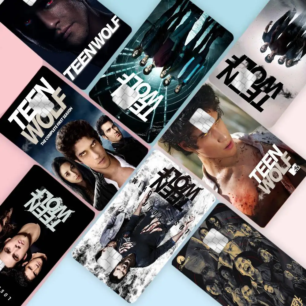 

Teen Wolf 100% Hot Sale Amine Credit Debit Bank Card Bus Card Film Skin Sticker