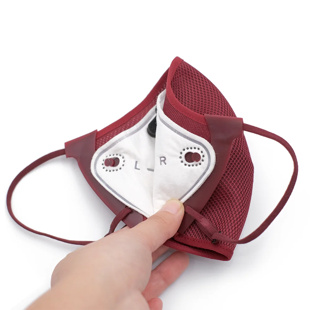 

2026 Wearable Air Purifier with 3-Speed Fan - New Hot Sale Electric Face Mask for Adults