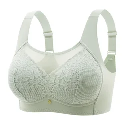 Sexy Underwear For Teenage Girls Large-size Bustier Thin Non-wired Bust-enhancing Anti-exposure Full-cup Bras For All Seasons