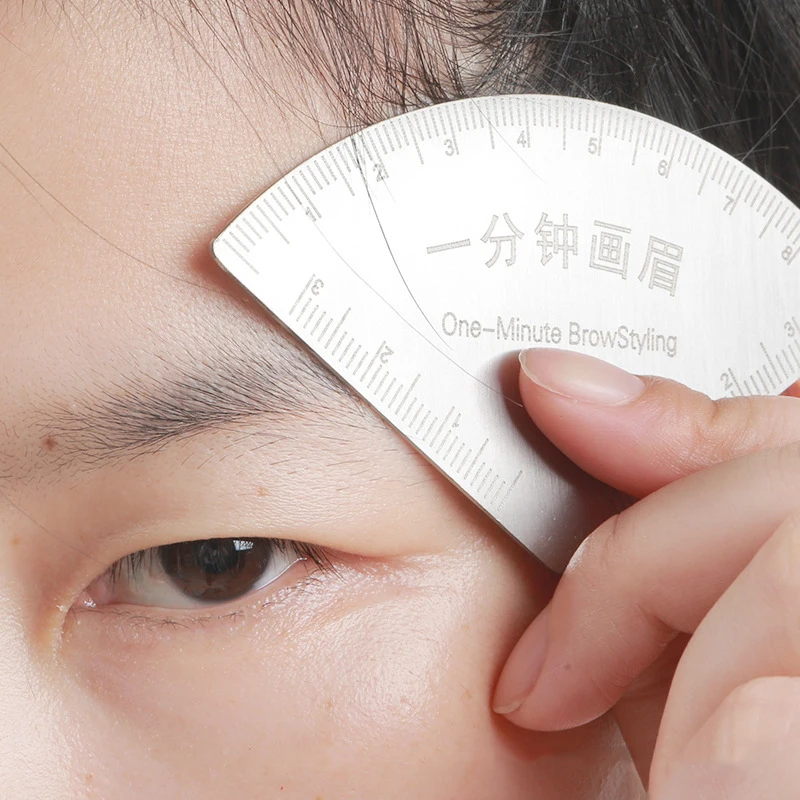 5*8.8cm Fast Drawing Eyebrow Desgin Ruler Microblading Mapping Tool Shaping Permanent Makeup Drawing Guide Ruler Tattoo Supply