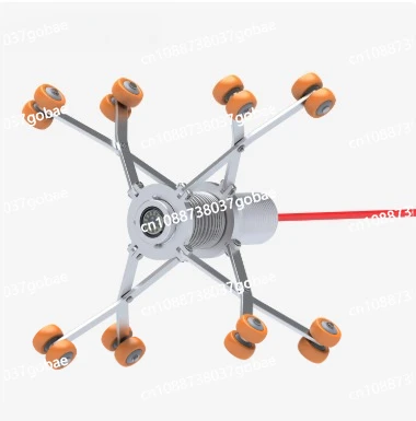 Pipe Inspection Camera Extension Crawler Guide Pulley Bracket Video Imaging