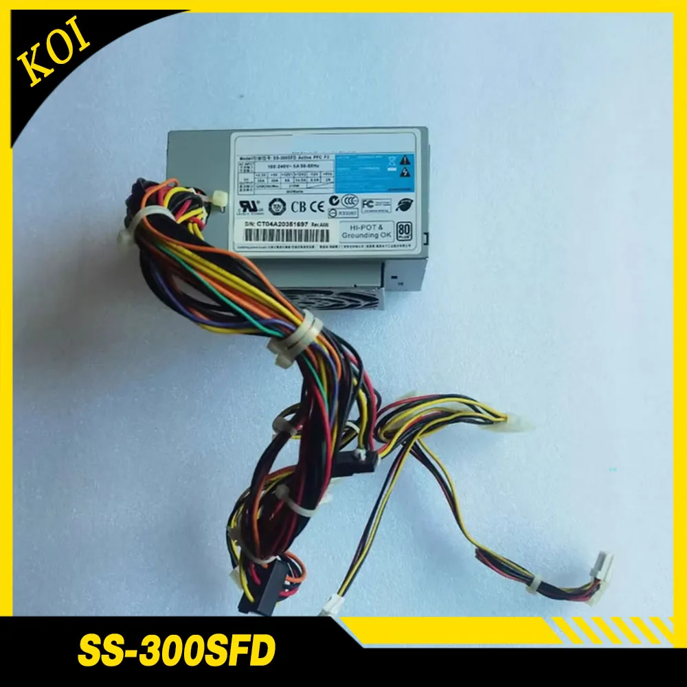 

Для Sea-sonic SS-300SFD Active PFC F3 300 Вт промышленное оборудование промышленный компьютер управления интегрированный блок питания