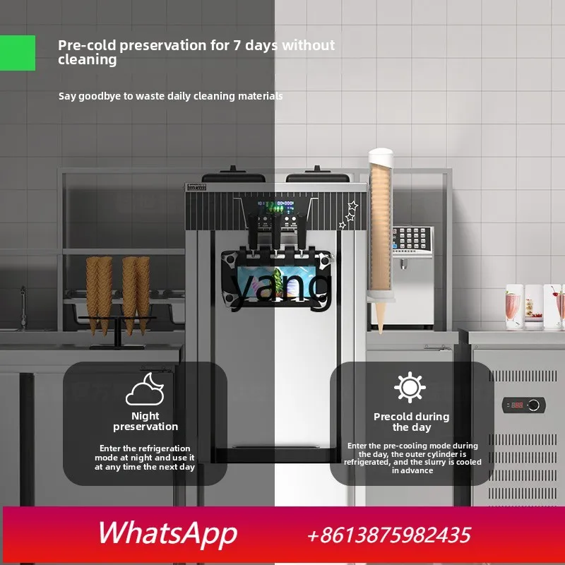 

Lcx Commercial Ice Cream Machine Automatic Ice Cream Machine Soft Ice Cream Machine