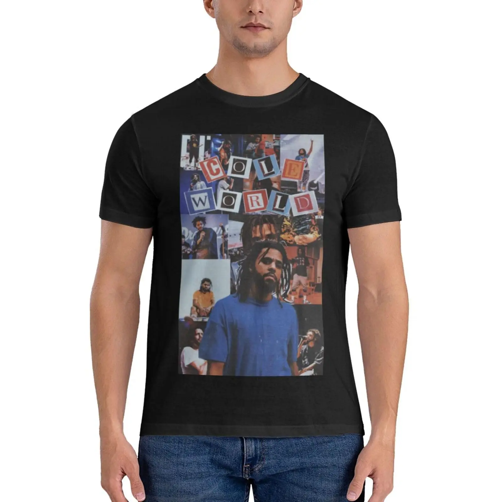 J cole dreamville vintage camiseta j cole rap hip hop j cole merch presente feminino homem unissex camiseta dos homens presentes de grandes dimensões