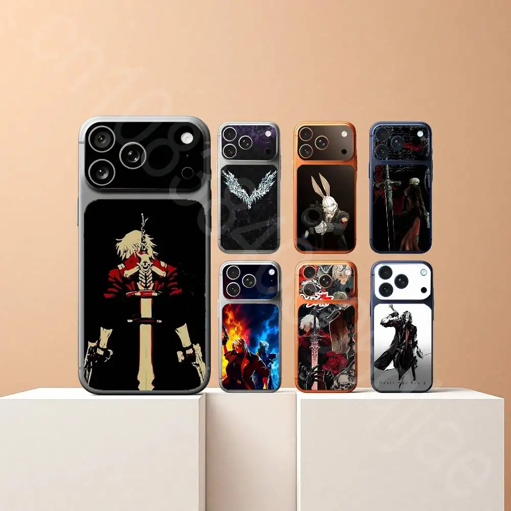 

D-devil may cry-y For iPhone 17proMax 17pro Full Cover Decal Skin Wrap Rear Protective Sticker Film