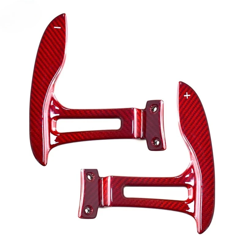 Car Steering Wheel Paddle Shift Carbon Fiber for  Ghibli Quattroporte VI Levante 2013-2021 Extended