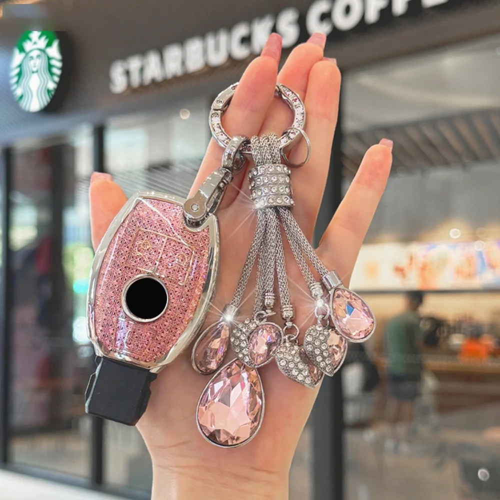 

NEW Fashion for Mercedes Benz A C E Class GLS GLA GLK GLC CLS CLA AMG W204 W205 W212 W463 W176 2 3 Button Car Key Case Cover Fob