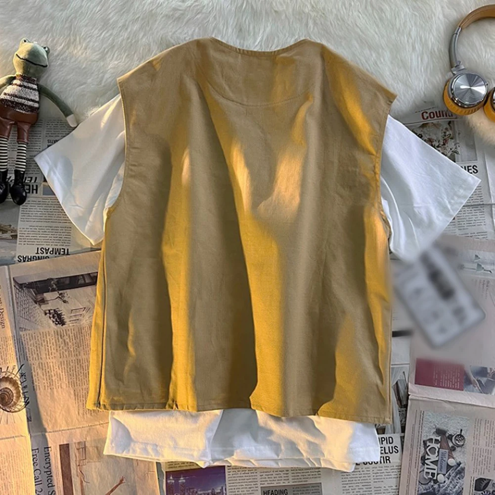 

Comfy Fashion Men\\'s Waistcoat Autumn Casual Comfy Work Wear Daily Holiday Sleeveless Slight Stretch Solid Color