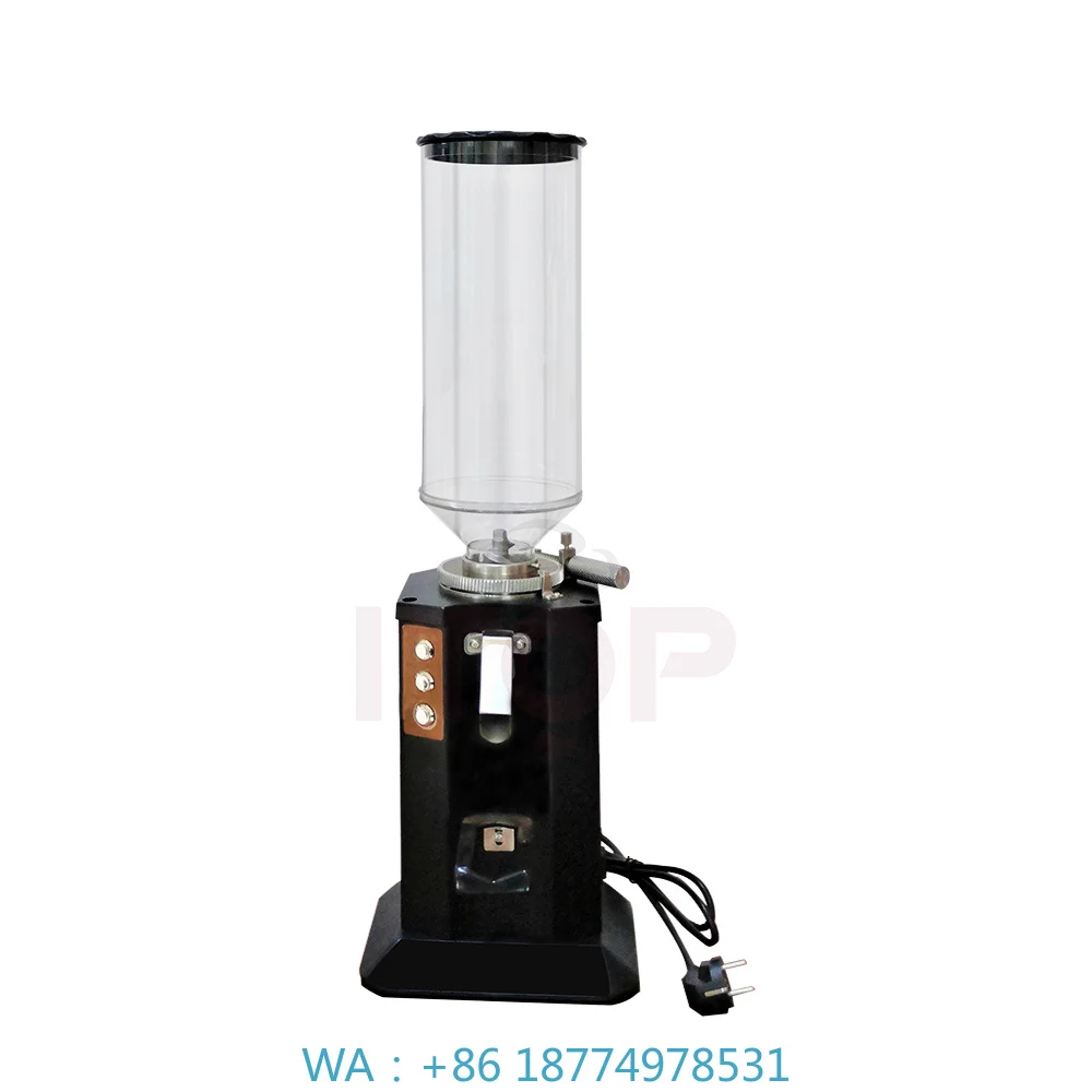 1. 80mm Grinding Stones Diameter 9L Bean Hopper Capacity 0‑15 Gear Speed Adjustment Mill For Tea And Bean Processing