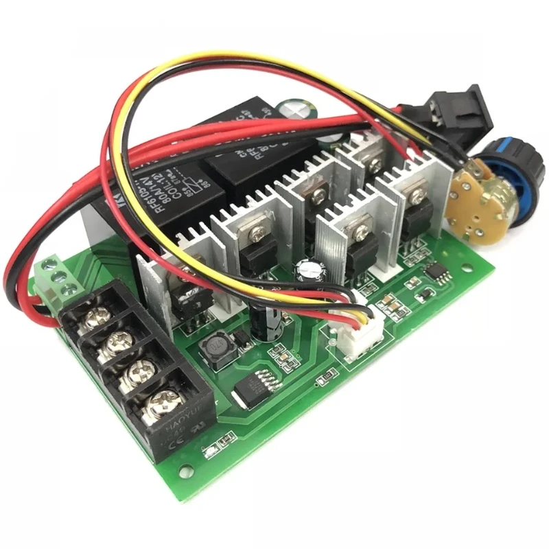 1PCS High Power 2000W 40A Forward and Reverse Motor Speed Controller PWM Brush Motor Controller DC 12V 24V 36V  dc power supply