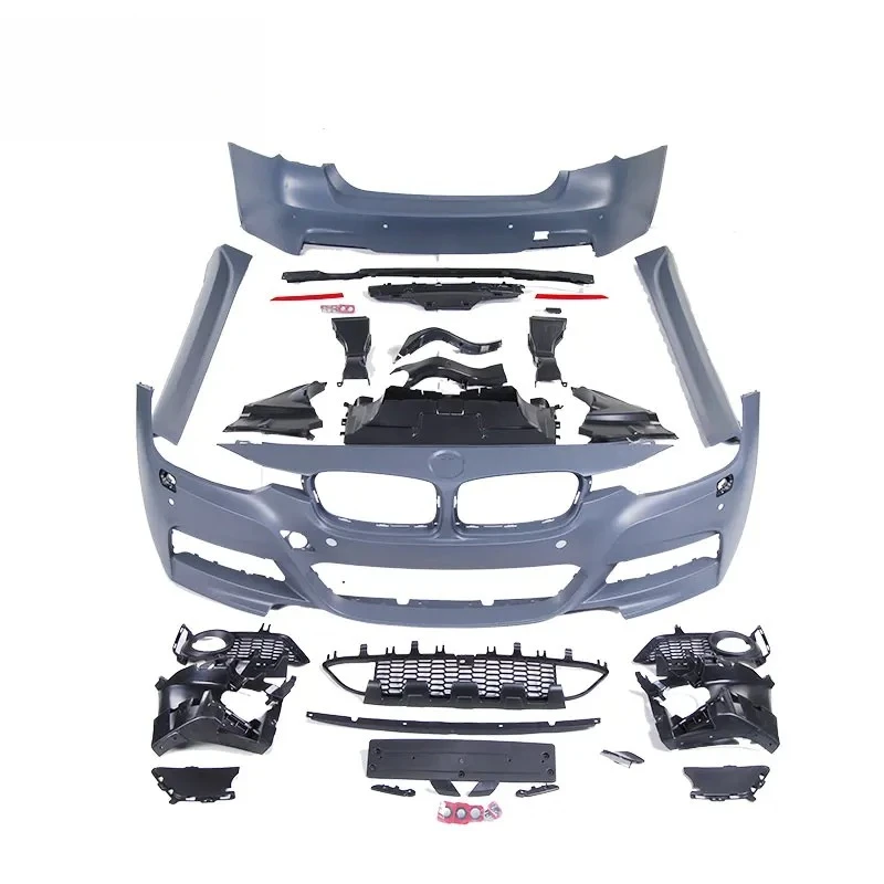 

BM 3S Series 2013-2019y F30 F35 Old Upgrade to MT Sport Style Body Kit Auto Body Parts Car Front Rear Bumper Side Skirt