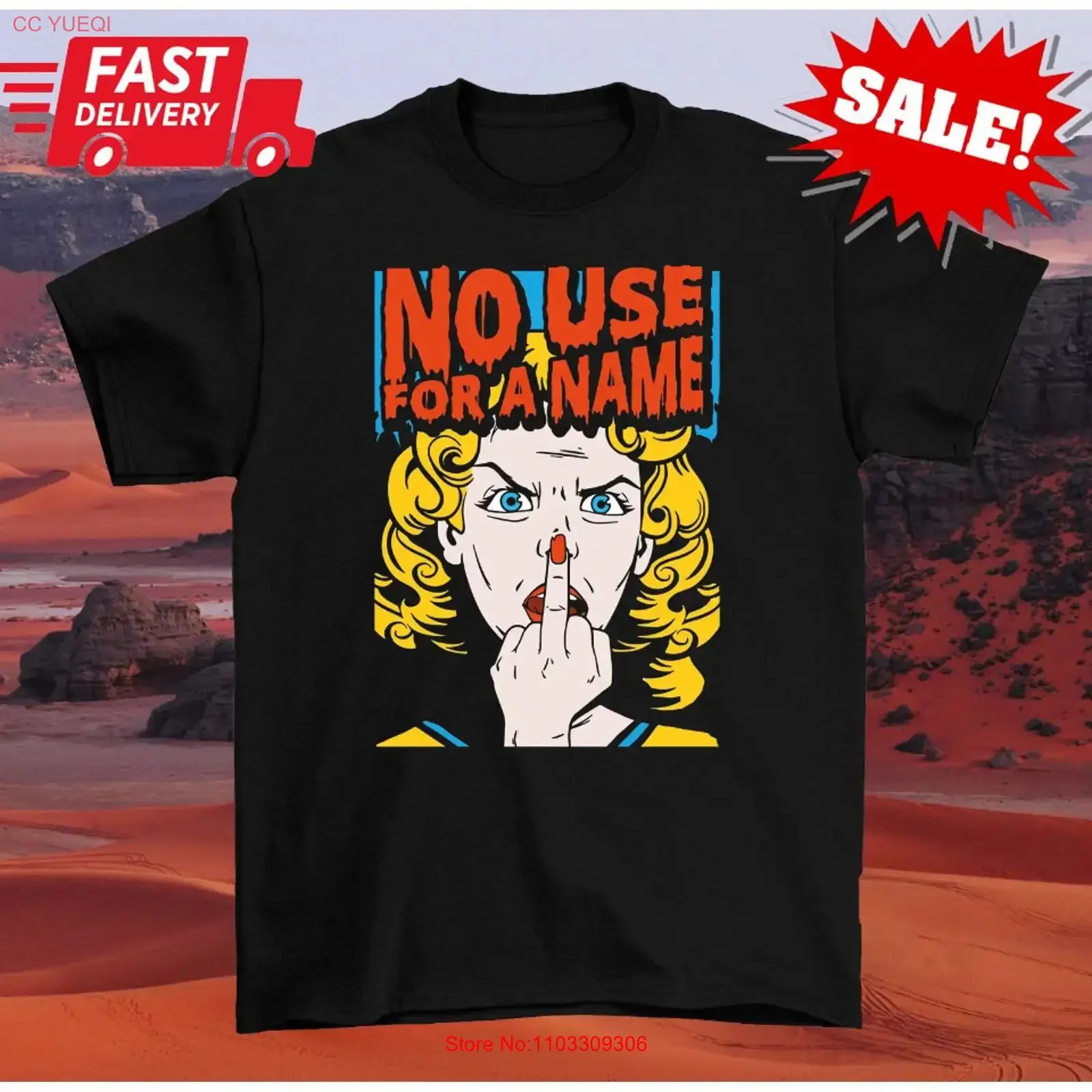 Band No Use For A Name Lustiges T-Shirt Schwarz S 5XL ZA558 Vintage Washed Leicht vielseitiges, atmungsaktives Oberteil für den Alltag, weich